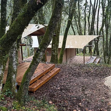 Glamping Tente Safari Dome 25 キャンプ場 Calviac