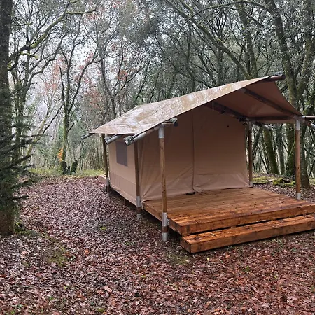 Camping 25.tente Safari Dome Clim Option Calviac
