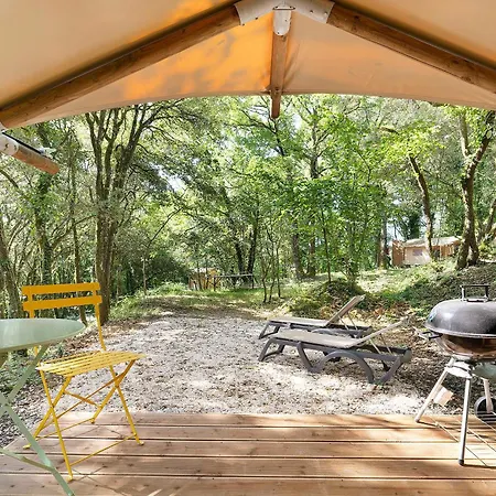 25.tente Safari Dome Clim Option Calviac