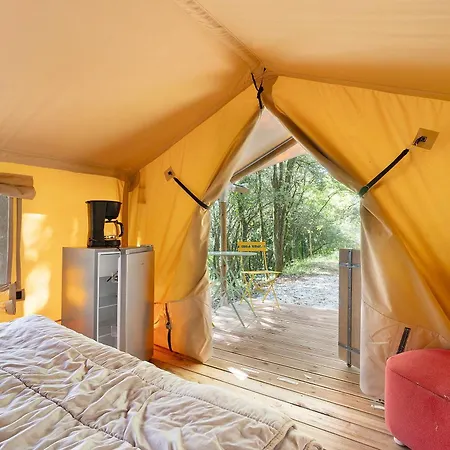 25.tente Safari Dome Clim Option Camping Calviac